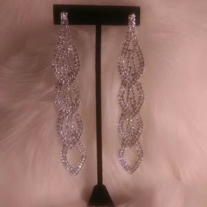 Fabulous rhinestone earrings